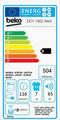 Beko DCY 7402 XW3 - Condensdroger - 7 kg - 16 droogprogramma's - Wit