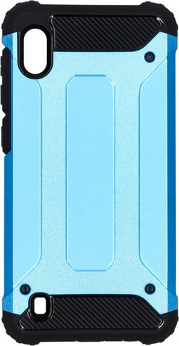 iMoshion Hoesje Geschikt voor Samsung Galaxy A10 Hoesje - iMoshion Rugged Xtreme Backcover - Lichtblauw