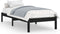 vidaXL - Bedframe - massief - hout - zwart - 90x190 - cm