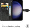imoshion Hoesje Geschikt voor Samsung Galaxy S23 FE Hoesje Met Pasjeshouder - imoshion Mandala Bookcase - Zwart