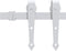 vidaXL - Schuifdeur - met - beslag - 95x210 - cm - massief - grenenhout