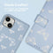 iMoshion Hoesje Geschikt voor iPhone 14 Hoesje Met Pasjeshouder - iMoshion Design Bookcase smartphone - Blauw / Butterfly