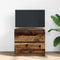 vidaXL - Tv-meubel - 60x35x54 - cm - bewerkt - hout - oud - houtkleurig