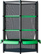 RocketJump LF14 - Kindertrampoline 140 cm - Inclusief veiligheidsnet - Groen