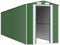 vidaXL - Tuinschuur - 192x689x223 - cm - gegalvaniseerd - staal - groen