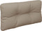 vidaXL - Palletkussens - 2 - st - stof - taupe