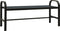 vidaXL - Tuinbank - 124,5 - cm - staal - en - HKC - zwart