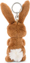Nici Sleutelhanger Haas Junior 10 Cm Pluche/polyester Bruin