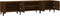 vidaXL - Tv-meubel - 180x31,5x40 - cm - bewerkt - hout - bruin - eikenkleur
