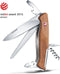 Victorinox Ranger Wood 55 - Zwitsers Zakmes - 10 functies - Walnoot