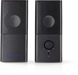 Nedis GSPR10020BK - Speaker 2.0 - 3W RMS - Zwart