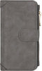 Hoesje Met Pasjeshouder Geschikt voor Samsung Galaxy S20 - Luxe Portemonnee - Grijs