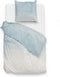 Zo!Home Marcia - Dekbedovertrek - Eenpersoons - 140x200/220 cm + 1 kussensloop 60x70 cm - Mint