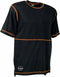 T-Shirt met Korte Mouwen Cofra Bilbao Zwart