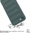 iMoshion Hoesje Geschikt voor iPhone SE (2022) / SE (2020) / 8 / 7 Hoesje Siliconen - iMoshion EasyGrip Backcover - Donkergroen