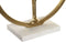 Decoratieve figuren DKD Home Decor 33 x 11 x 35,5 cm 36 x 10 x 36 cm Gouden Wit Yoga (2 Stuks)