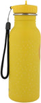 Trixie Drinkfles - Mr. Lion - RVS Waterfles voor kinderen - 500ml - Lekvrije Fles - Geel - Leeuw