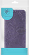 iMoshion Hoesje Geschikt voor Motorola Edge 40 Hoesje Met Pasjeshouder - iMoshion Mandala Bookcase - Paars
