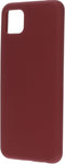 Mobiparts Samsung Galaxy A22 (2021) 5G - Silicone Cover - Soft-touch - Plum Red