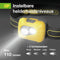 GP Discovery GPDISHLCH42BL990 LED Hoofdlamp werkt op batterijen 110 lm 15 h GPDISHLCH42BL990