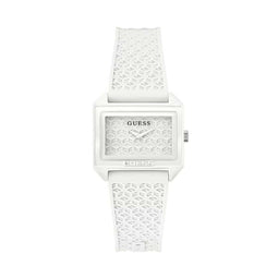 Guess GW0677L1 - Polshorloge Dames - Kwarts - Ø 33 mm - Wit