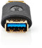 Nedis CCBW60900AT - USB A naar USB A adapter - 2x USB-A 3.2 Gen 1 - Grijs