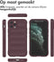 iMoshion Hoesje Geschikt voor iPhone 11 Pro Hoesje Siliconen - iMoshion EasyGrip Backcover - Aubergine
