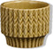 Mica decorations - Lauria pot rond l.bruin h6xd7,5cm