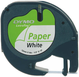 Dymo S0721510 - Printerlabel - Zwart op wit