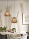 GOOD&MOJO Hanglamp Merapi - Bamboe/Zwart - 30x30x30cm - Modern - Hanglampen Eetkamer, Slaapkamer, Woonkamer