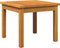 vidaXL - Bijzettafel - 45x45x38 - cm - van - Massief - Acaciahout