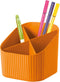 HAN pennenkoker - X-LOOP - 4-vaks - oranje - HA-17230-51