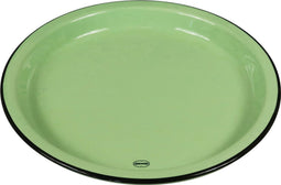 CABANAZ - bord, keramiek, LARGE PLATE, doorsnede 27 cm, groen
