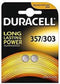 Duracell 303/357 - Knoopcel SR44 1,5V batterij - Camera-accessoire