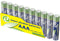 Gembird EG-BA-AAASA-01 - AAA LR3 1.5V Super Alkaline batterij - Krachtige batterij met lange levensduur - (10 stuks)