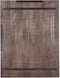 PTMD Mattin Brown Mango Wood Circle Wall Panel Rect