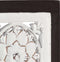 vidaXL - Wandpaneel - handgesneden - 40x40x1,5 - cm - MDF - zwart - en - wit