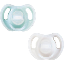 Fopspenen - TOMMEE TIPPEE - Ultralicht - 0-6 maanden - Set van 2 eendelige BPA-vrije fopspenen