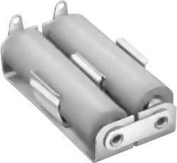 Keystone Electronics 146 Batterijhouder 2 AA (penlite) Soldeeraansluiting (l x b x h) 55 x 29 x 15 mm