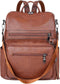 ECOTISH dames rugzak - Sportieve rugzak - 40 l - Unisex - Bruin