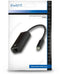 Ewent EW9828 - USB-C Gigabit Ethernet adapter - 1x RJ45 poort - Zwart