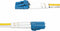 Startech.com 10m LC naar LC (UPC) OS2 Single Mode Duplex Glasvezel Kabel 9/125µm 10Gbps Laser Optimized Buigbestendig Geel