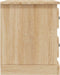 vidaXL - Nachtkastje - 39x39x47,5 - cm - bewerkt - hout - sonoma - eikenkleurig