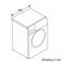BOSCH WGG244A0NL - Wasmachine - I-DOS SpeedPerfect Anti-vlekken - Wit