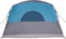 vidaXL - Familietent - met - Ramen - Tunnel - Blauw - voor - 8 - Personen - - - Waterdicht