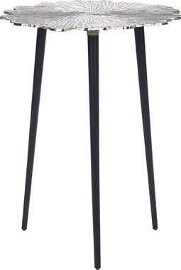 PUHOI - Bijzettafel - Zilver - Aluminium