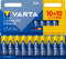Varta Longlife Power AA - Batterijen - 20 stuks - Blauw