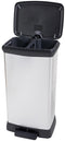 Curver Decobin Duo - Prullenbak - 2x23L - Soft-Close - Metallic