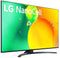 LG Nanocell 55NANO766QA - Ultra HD TV - 55 inch - 3840x2160 (4K) - HDR10 HLG - Zwart