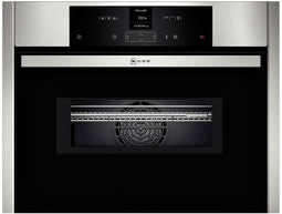 Neff C15MR02N0 - Volledig geïntegreerde magnetron - 1000W - Grill - Zwart Roestvrijstaal